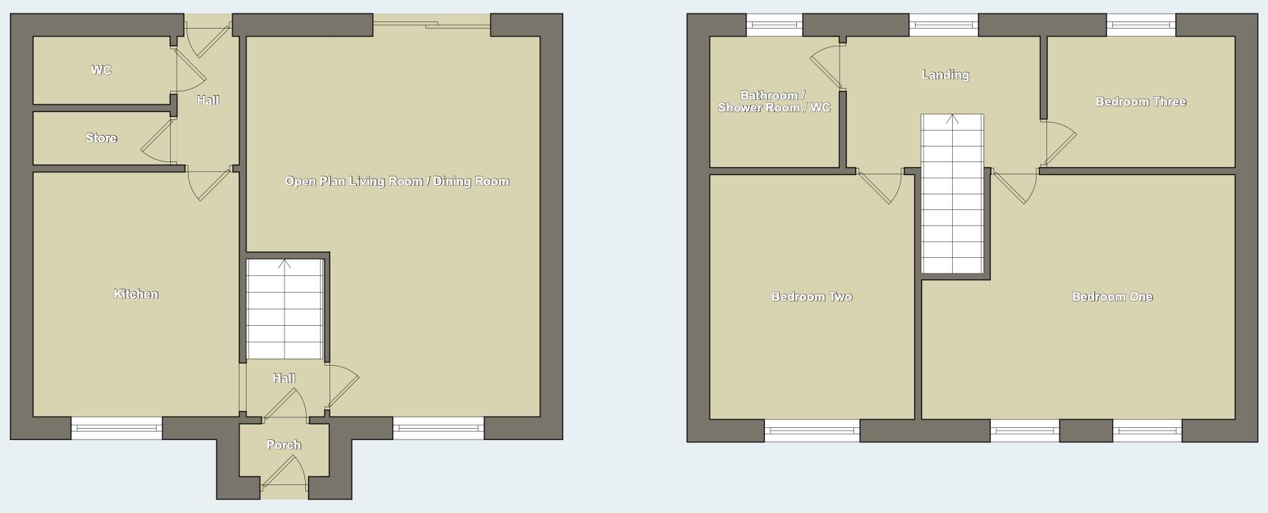 Beck Road, Sheffield Floorplan